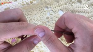 Скатерть крючком, Японская,  48 - 53