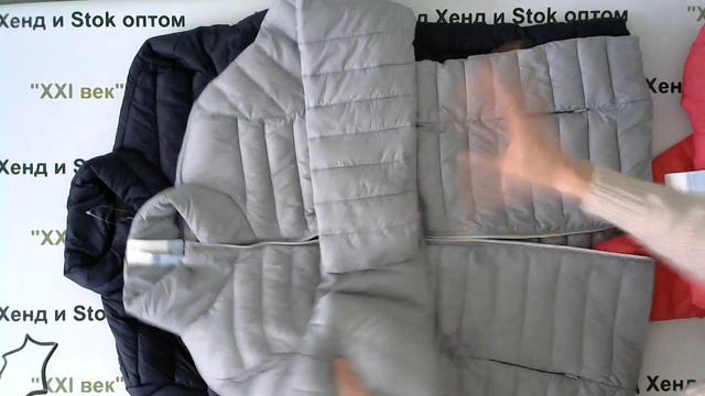 №1298 Куртки - Пуховики Сток цена за кг 1550 рублей, вес мешка 10 кг. смотреть онлайн