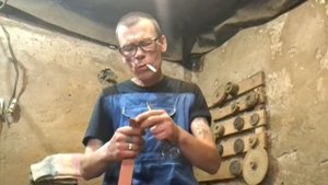 Форма рукояти для ножа. Нож для дома.