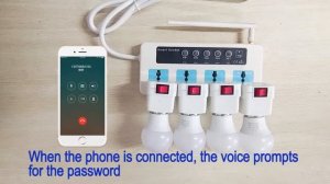 4 Channels GSM Relay Switch SC4-GSM CALL SMS Remote Control Light, Curtains, Garage Door, Water Pum