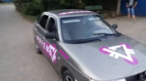 4 -й автомобиль - ваз 2112 - серый -  г/н у295ма93