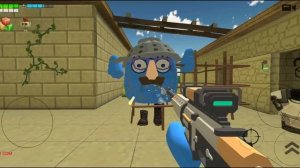 chicken gun vs blueberry inflation