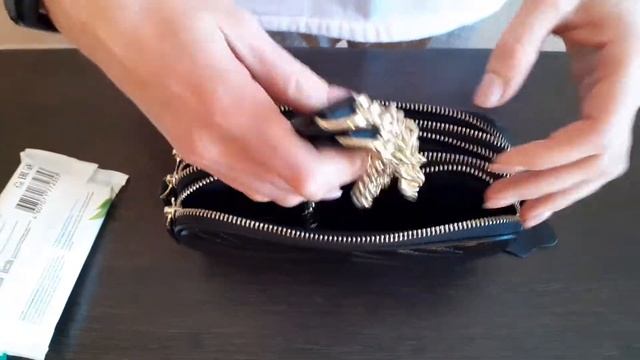 Кожаная женская сумка стеганная Fasrovo ACRI