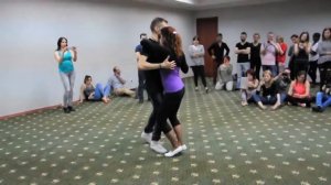 Andrei Zhulid & Kris,  kizomba workshop. Tbilisi International Dance Festival 2016