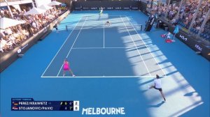 Krawietz/Perez v Pavic/Stojanovic Highlights | Australian Open 2025 First Round