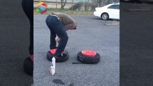 Бортировка колёс ВЗРЫВОМ