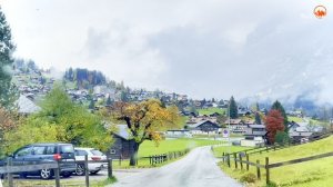 ШИКАРНАЯ МИНИ-ПОЕЗДКА ПО ГРИНДЕЛЬВАЛЬД! - Самая Удивительная деревня Осенью)= ВИДЕО В HDR!