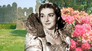 Арию Эльвиры в "Пуританах" Беллини поет Мария Каллас