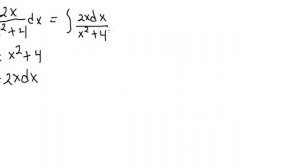 CÁLCULO INTEGRAL 00006. MÉTODO COMPLETAR LA DIFERENCIAL 0003. INTEGRAL 2x dx / x2 + 4