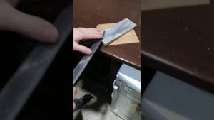 Качественная заточка японского ножа янагиба !!!