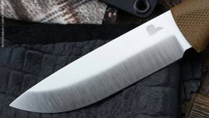Нож Owl Knife Hoot F (M398, песочная G10, выпуклая линза)