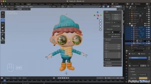 06 - Blender 2D to 3D - L Rig