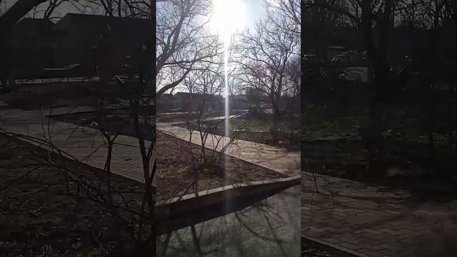 Прогулка по Черноморскому пешком в солнечную погоду ☀️