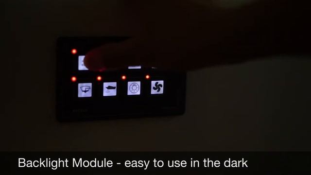 SP5030 Marine Membrane Touch Switch Panel Introduction смотреть онлайн