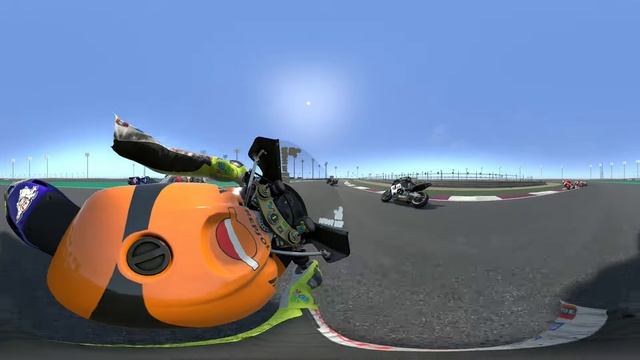 360° First-Person Motorbike CRASH! MotoGP 21 in VR