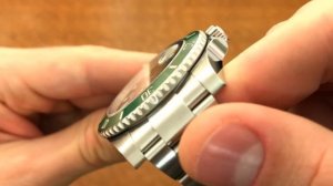ЛЕГЕНДАРНЫЙ ЗЕЛЁНЫЙ  "ХАЛК“ ROLEX SUBMARINER "HULK” 116610LV