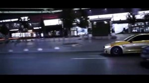 Дрифт На Bmw И Mercedes По Ночной Москве