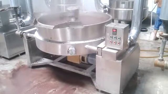 Domestic customer's Red bean paste cooking pot electric heating смотреть онлайн