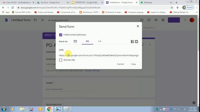 HOW TO INSERT SIGNATURE IN GOOGLE SLIDES AND CHECK WHETHER THE CERTIFICATE HAS BEEN SENT
