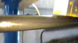 ПНД ТРУБА. запуск протяжки экструдера