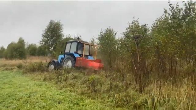Роторный лесной кусторез К-2.5М