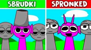 Incredibox Sbrudki VS Sprunki Spronked - Нормальные версии против ужасов