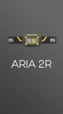 Petzl ARIA 2R - компактный, ударопрочный, водонепроницаемый налобный фонарь - 600 люмен