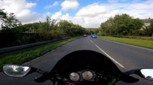 NEW EXHAUST for my 2000 ZX6R Kawasaki Ninja! - Micron Exhaust - Install + Test ride |