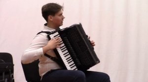 Н.Богословский- Е Дербенко "Московский извозчик" Аккордеонист Иван ШПОРТА