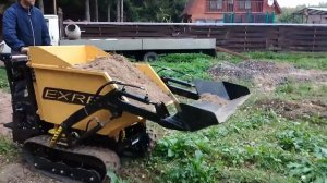 EXREX 1000М сдаем думпер заказчику сентябрь 2021г