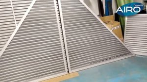 Наружные алюминиевые вентиляционные решетки AIRO N