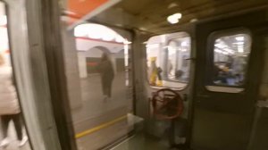 Метропоезд Санкт-Петербурга 11-**: метровагон Ема-502, б. 6575 - 1 линия (№150) (04.10.21)