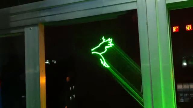 5W green laser light projector with cni diode and DT-40W смотреть онлайн