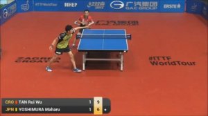 Zagreb Open 2015 Highlights: TAN Ruiwu vs YOSHIMURA Maharu (FINAL)
