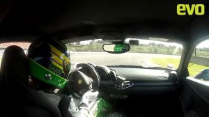 Ferrari 458 Italia in pista a Franciacorta