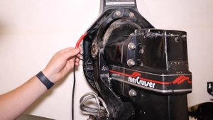 Installing new Trim Limit & Sender Without removing outdrive Mercruiser Alpha 1