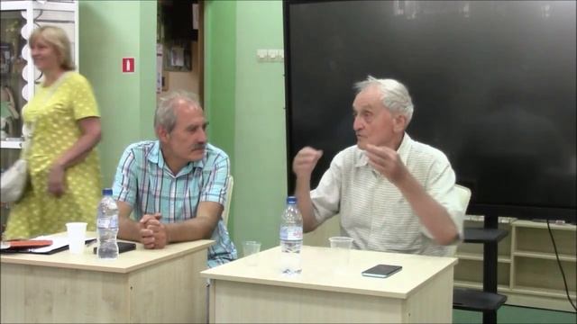 Острецов И.Н. на семинаре Космизм Н.Федорова и Я.Колтунова, ч. 1