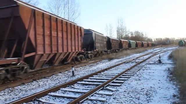 Пробуксовка ТГМ23БВ-2162 (Iļģuciems) смотреть онлайн