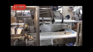 Автоматическая группировка и упаковка коробокошоу бокс0 на кейс пакер