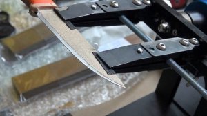 Нож Fishman Apus knife сталь N690. Заточка Веневскими алмазами.