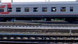 ЧС2 с поездом №82 Москва - Улан-Удэ, мимо ст.Ревда