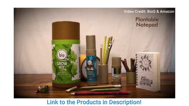 Grow Plants From Stationery | Eco Friendly Product from BioQ on Amazon.in | Save the Earth