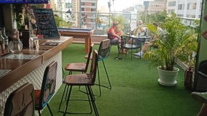 Alpes Kennedy park hostel Miraflores Lima Peru