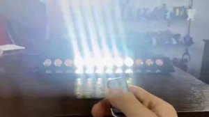 Стробоскоп светодиодный под лобовое стекло красно-синий белый + беспроводной пульт