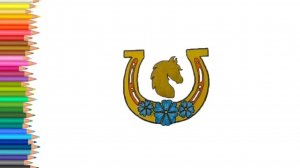 Как нарисовать Подкову🌸