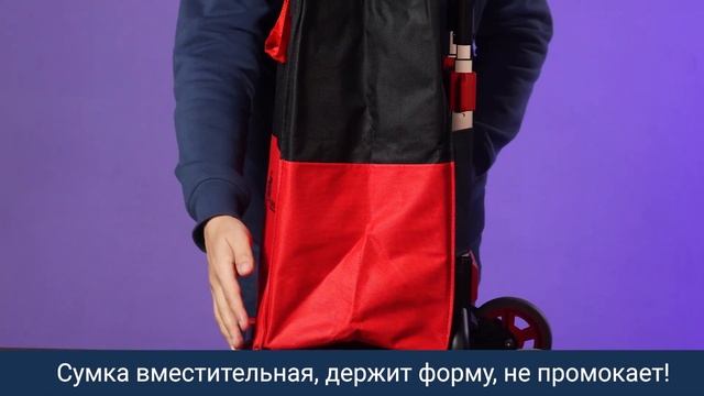 Хозяйственная сумка-тележка MCB от "Стеллы-техник" смотреть онлайн