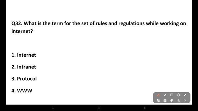 COMPUTER PRACTICE SET 15 || NETWORKING & INTERNET MCQ FOR HIGH SCHOOL TEACHER -2023||