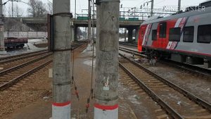 Станция Клин и электрички #1