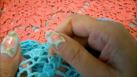 Овальная салфетка "Нежность" Часть 6