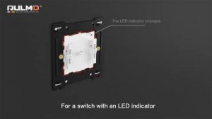 Aulmo switch and socket Installation instructions L series （wall switch）